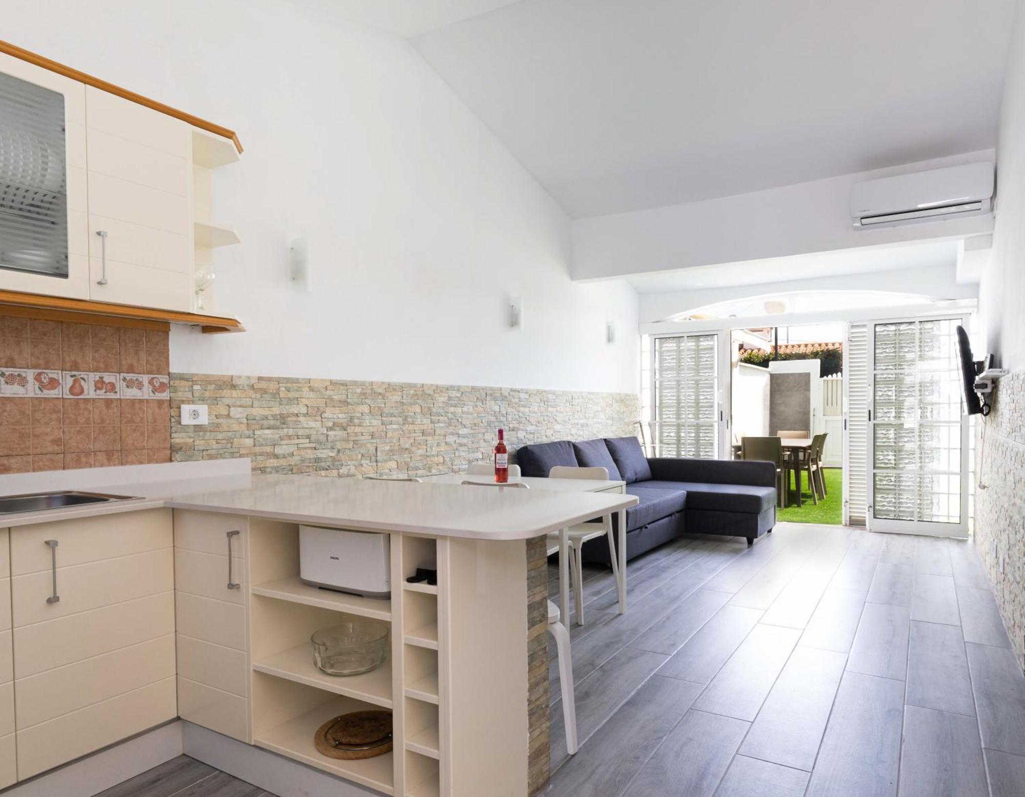 Bungalow vacacional Los Porches en Playa del Inglés San Bartolomé Esterno foto